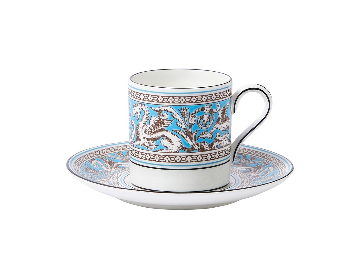 WEDGWOOD FLORENTINE TURQUOISE
COFFEE CUP & SAUCER / ウェッジウッド フロレンティーン ターコイズ
コーヒーカップ & ソーサー ボンド （食器・テーブルウェア > コーヒーカップ・ティーカップ） 3