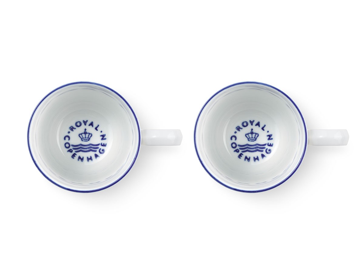 Royal Copenhagen Blue Line Mug Pair / ロイヤル コペンハーゲン ブルーライン マグ ペア 280ml （食器・テーブルウェア > マグカップ） 2