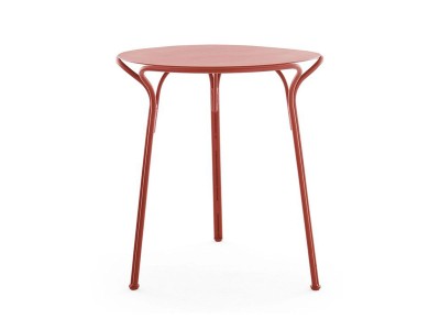 レッド・赤色のガーデンテーブル・アウトドアテーブル - インテリア