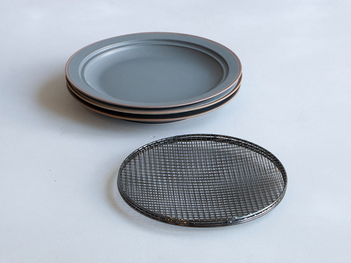KIKIME amime / キキメ アミメ プレート L 黒酸化網 （食器・テーブルウェア > 皿・プレート） 14