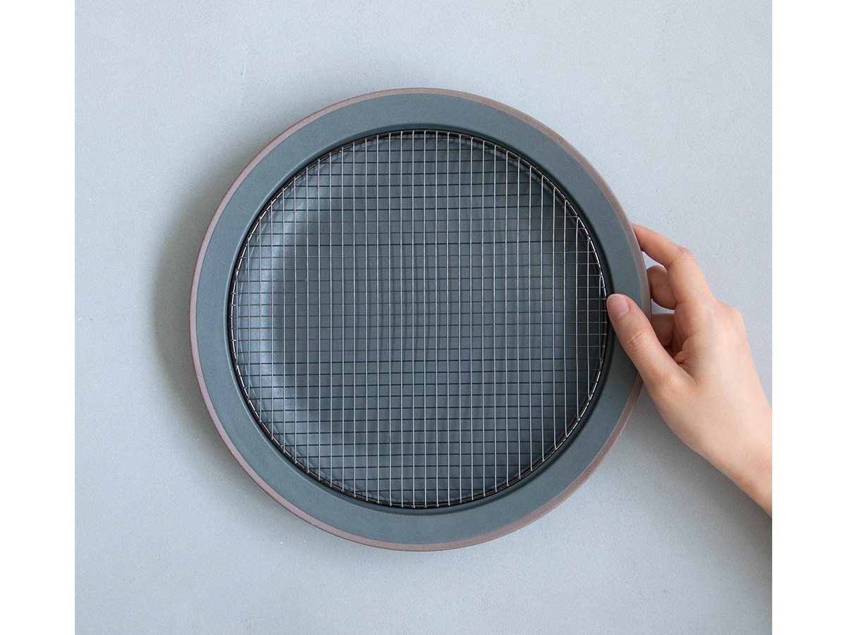 KIKIME amime / キキメ アミメ プレート L 黒酸化網 （食器・テーブルウェア > 皿・プレート） 5