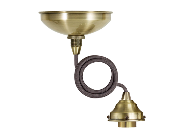 CUSTOM SERIES
Brass Pendant Light × Emission Steel / カスタムシリーズ
ベーシックペンダントライト（口金E26） × スチール（エミッション） （ライト・照明 > ペンダントライト） 3