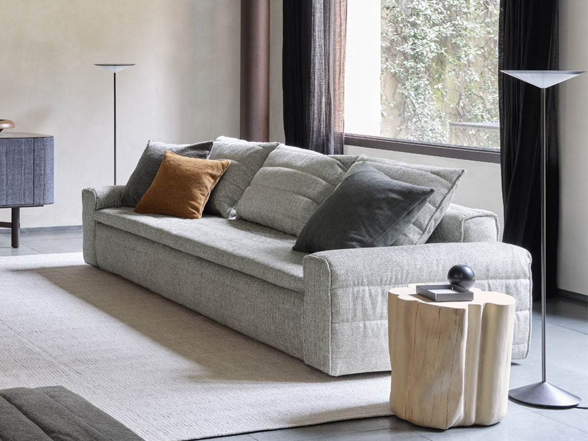 GERVASONI Samet Fix 10 Sofa / ジェルバゾーニ サメット フィックス 10 ソファ（グランデブークレ カライス） （ソファ > 三人掛けソファ） 6