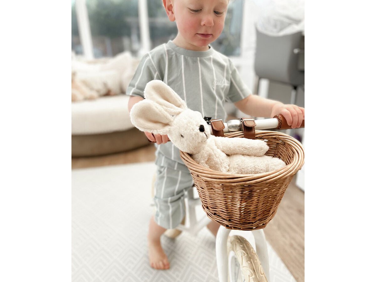 SENGER Naturwelt Floppy Animal Rabbit / ゼンガーナチュウェルト フロッピーアニマル ラビット S（ホワイト） （キッズ家具・ベビー用品 > おもちゃ・玩具） 2