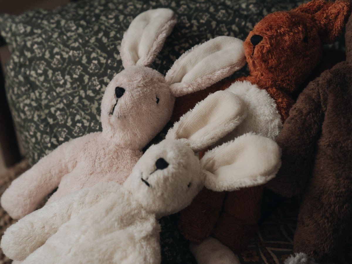 SENGER Naturwelt Floppy Animal Rabbit / ゼンガーナチュウェルト フロッピーアニマル ラビット S（ホワイト） （キッズ家具・ベビー用品 > おもちゃ・玩具） 6