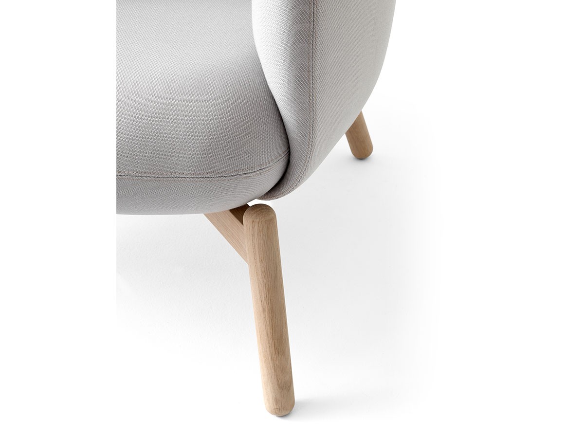 +HALLE Nest Easy Chair / プラス ハレ ネスト イージーチェア 木脚 （チェア・椅子 > ラウンジチェア） 12