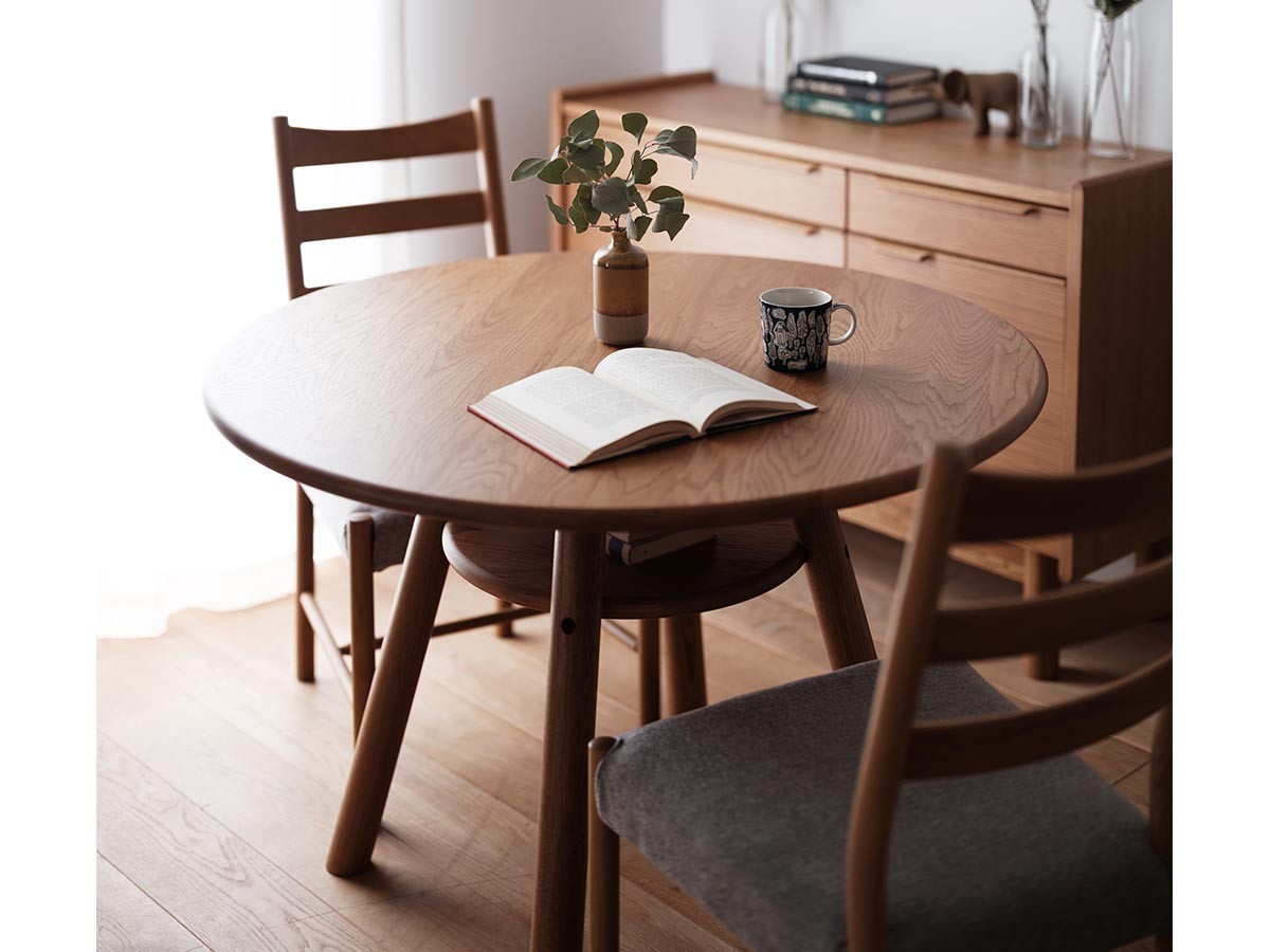 SALA Circle Dining Table 098 / サラ サークルダイニングテーブル 直径98cm （テーブル > ダイニングテーブル） 4