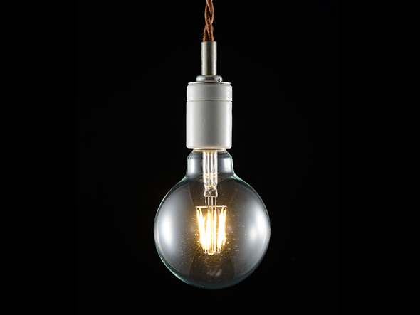 Rope socket + LED bulb / ロープソケット  + LED電球（ボール球） （ライト・照明 > ペンダントライト） 3