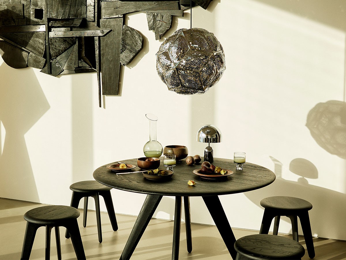 Tom Dixon. Slab Round Table 1200 / トム・ディクソン スラブ ラウンド テーブル 1200 （テーブル > ダイニングテーブル） 3