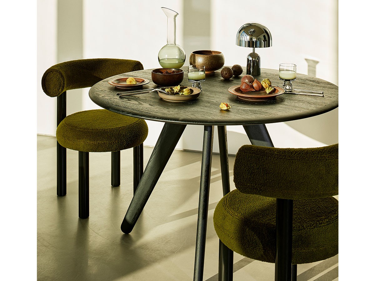 Tom Dixon. Slab Round Table 1200 / トム・ディクソン スラブ ラウンド テーブル 1200 （テーブル > ダイニングテーブル） 4