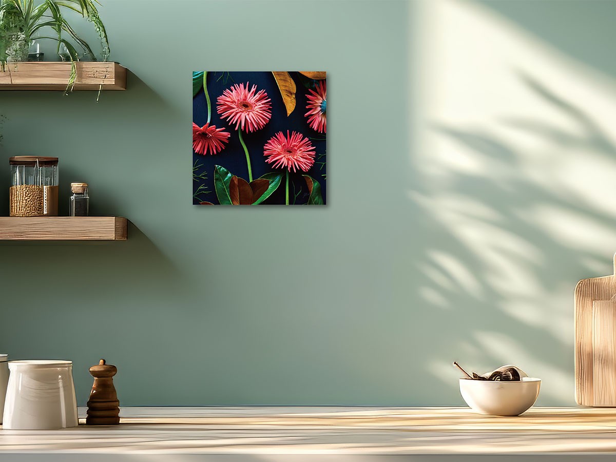 YOKO Takeuchi Botanic Daisy / ヨウコ タケウチ ボタニック デイジー スクエア （アート・オブジェ > フォトパネル・フォトアート） 2