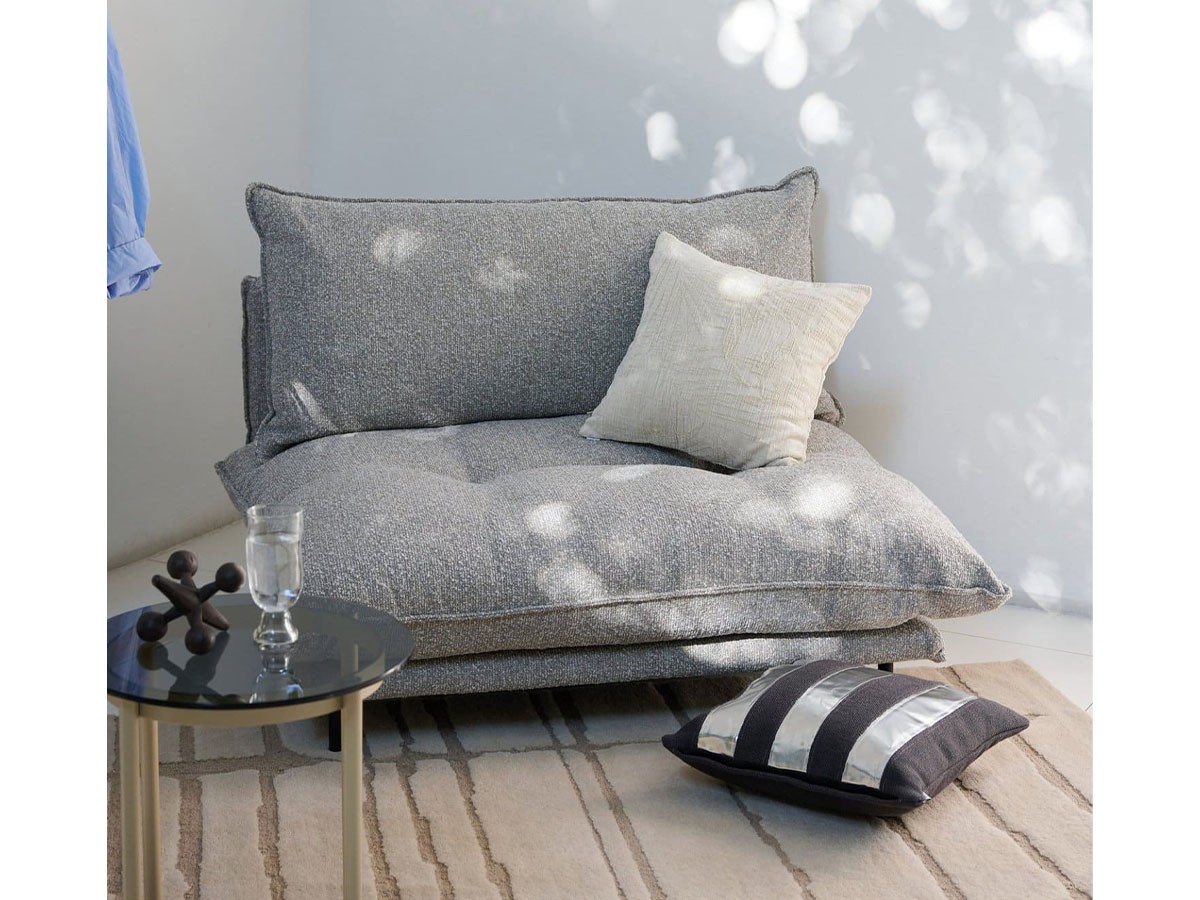 JOURNAL STANDARD FURNITURE PORTO SOFA Low / ジャーナルスタンダードファニチャー ポルト ソファ ロー 幅120cm（ブークレ） （ソファ > 一人掛けソファ） 7