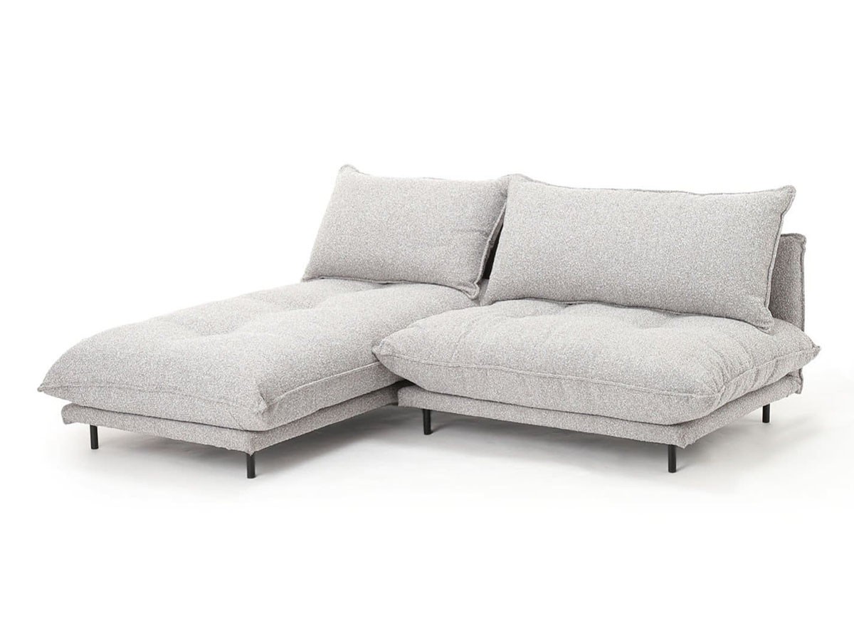 JOURNAL STANDARD FURNITURE PORTO SOFA Low / ジャーナルスタンダードファニチャー ポルト ソファ ロー 幅120cm（ブークレ） （ソファ > 一人掛けソファ） 24