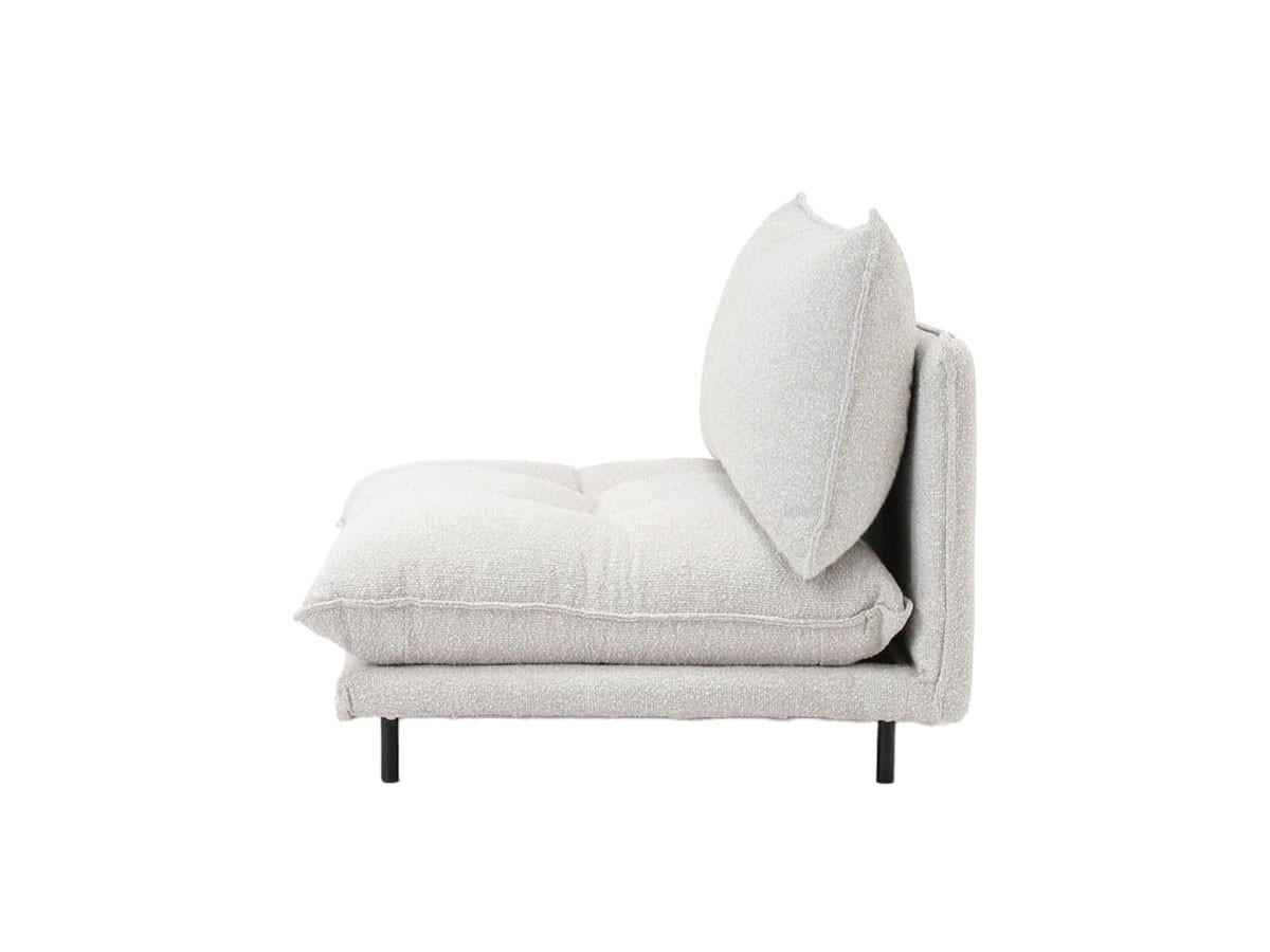 JOURNAL STANDARD FURNITURE PORTO SOFA Low / ジャーナルスタンダードファニチャー ポルト ソファ ロー 幅120cm（ブークレ） （ソファ > 一人掛けソファ） 17