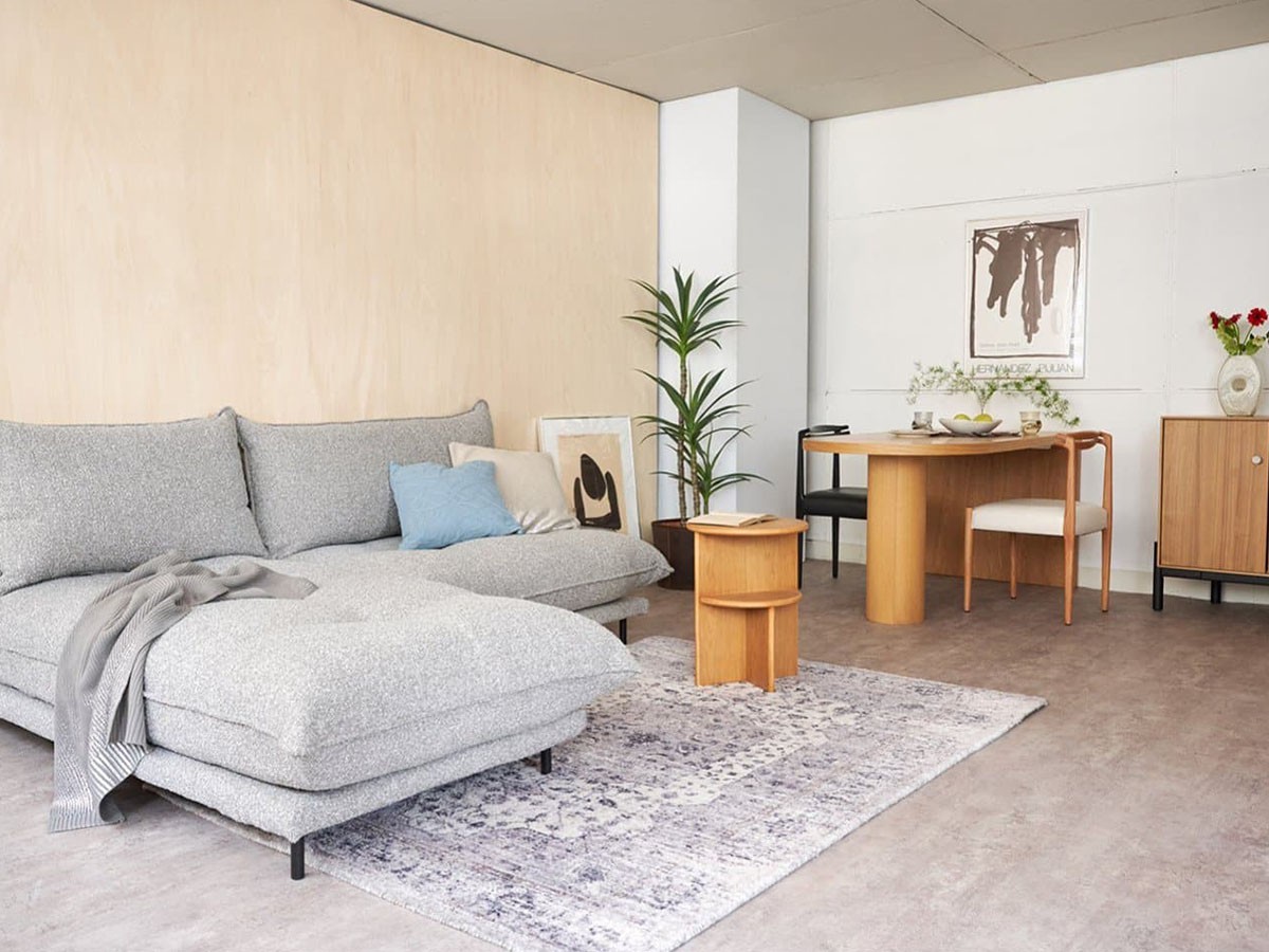 JOURNAL STANDARD FURNITURE PORTO SOFA Low / ジャーナルスタンダードファニチャー ポルト ソファ ロー 幅120cm（ブークレ） （ソファ > 一人掛けソファ） 13