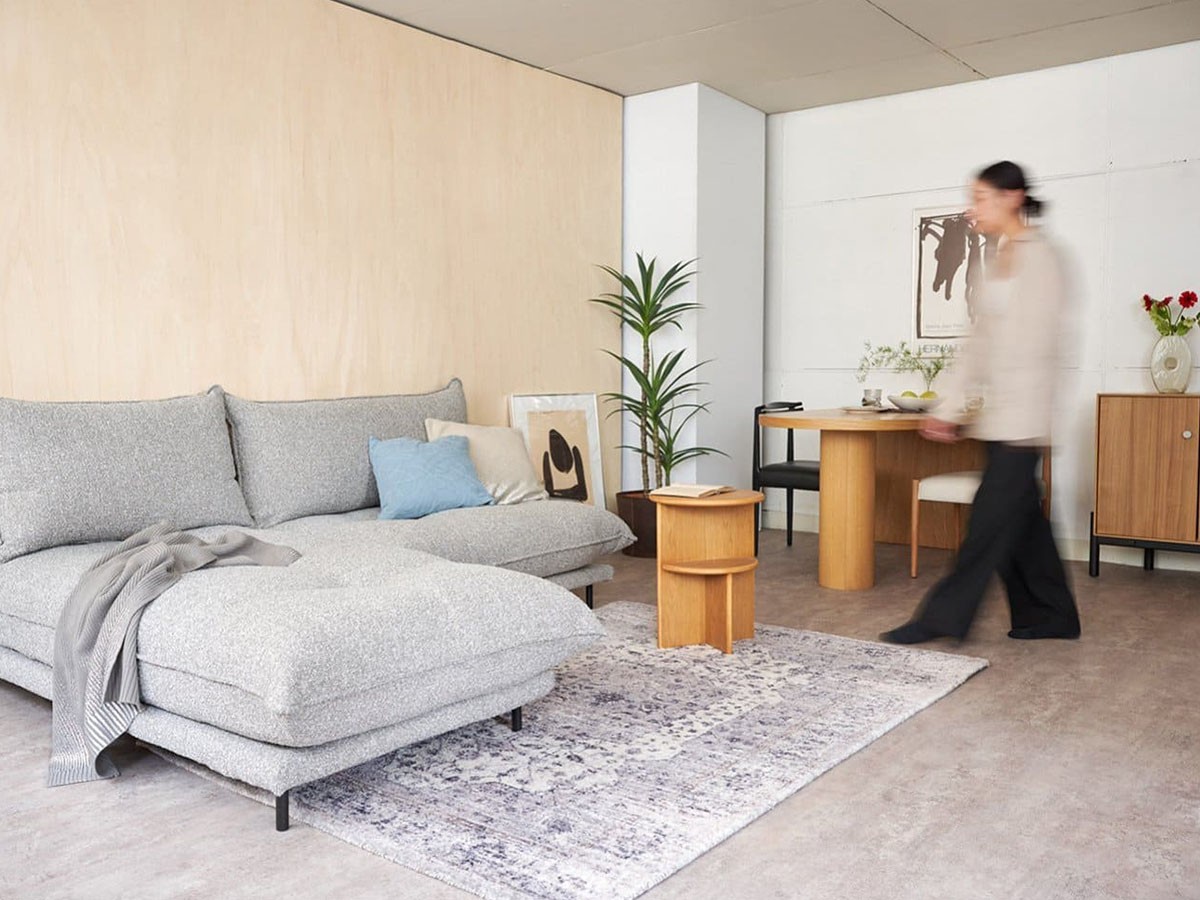 JOURNAL STANDARD FURNITURE PORTO SOFA Low / ジャーナルスタンダードファニチャー ポルト ソファ ロー 幅120cm（ブークレ） （ソファ > 一人掛けソファ） 14
