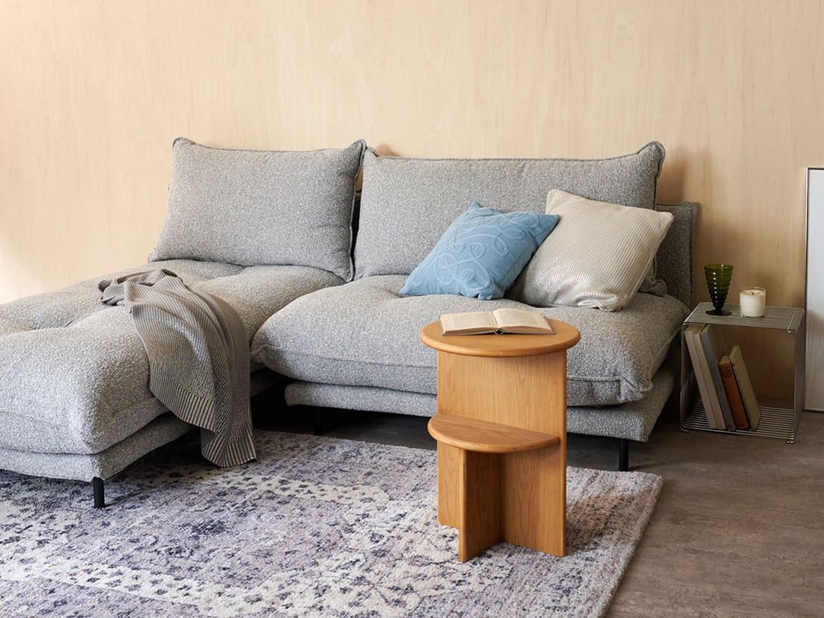 JOURNAL STANDARD FURNITURE PORTO SOFA Low / ジャーナルスタンダードファニチャー ポルト ソファ ロー 幅120cm（ブークレ） （ソファ > 一人掛けソファ） 12