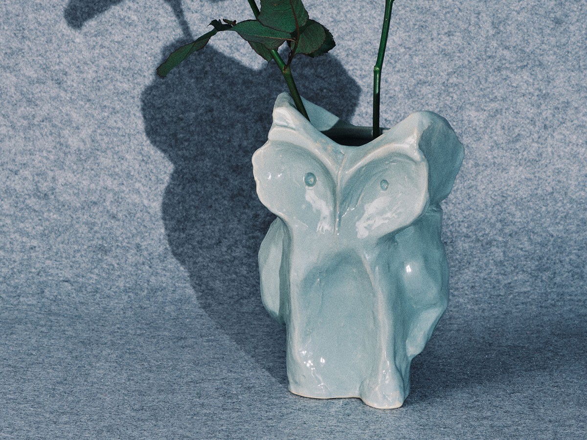AFTER MIDNIGHT by MARNI
Owl Vase S / アフターミッドナイト バイ マルニ
フクロウベース S （花器・プランター・グリーン > 花瓶・フラワーベース） 9