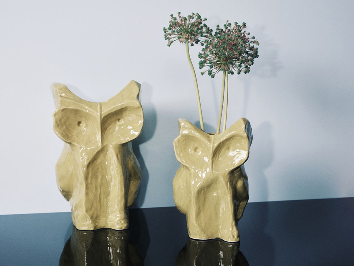 AFTER MIDNIGHT by MARNI
Owl Vase S / アフターミッドナイト バイ マルニ
フクロウベース S （花器・プランター・グリーン > 花瓶・フラワーベース） 12
