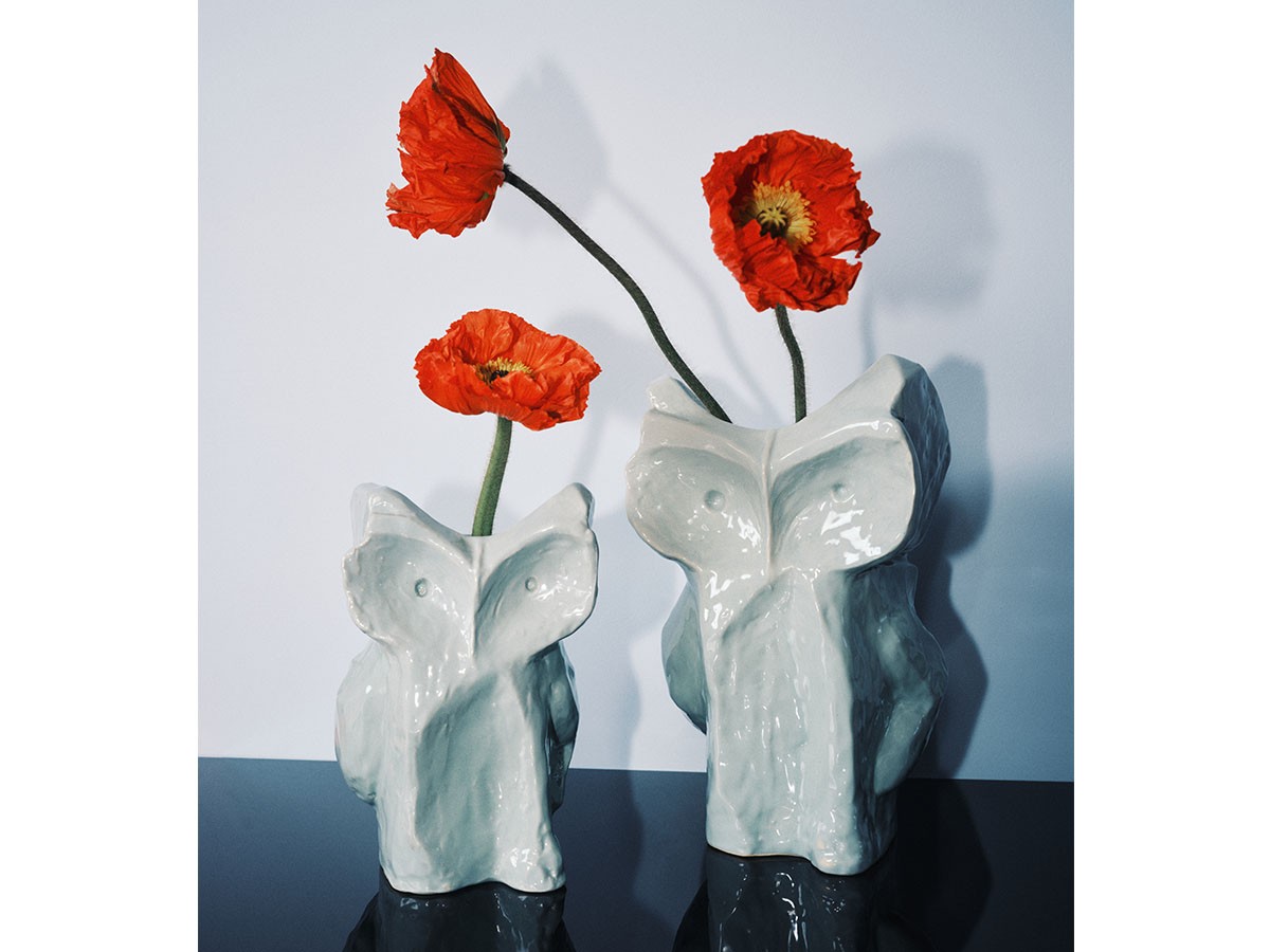 AFTER MIDNIGHT by MARNI
Owl Vase S / アフターミッドナイト バイ マルニ
フクロウベース S （花器・プランター・グリーン > 花瓶・フラワーベース） 10