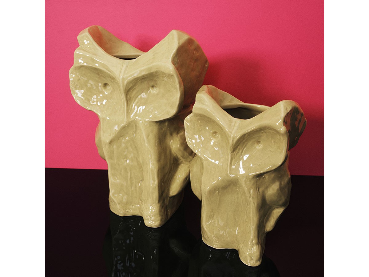 AFTER MIDNIGHT by MARNI
Owl Vase S / アフターミッドナイト バイ マルニ
フクロウベース S （花器・プランター・グリーン > 花瓶・フラワーベース） 18