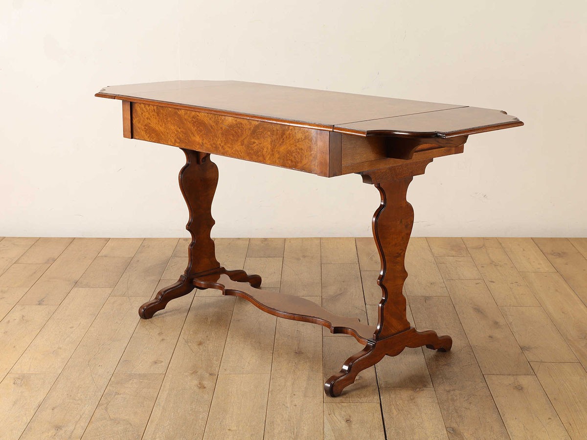 Lloyd's Antiques Real Antique 
Flap Top Side Table / ロイズ・アンティークス 英国アンティーク家具
フラップトップ サイドテーブル （デスク・机 > デスク・パソコンデスク・袖机） 6