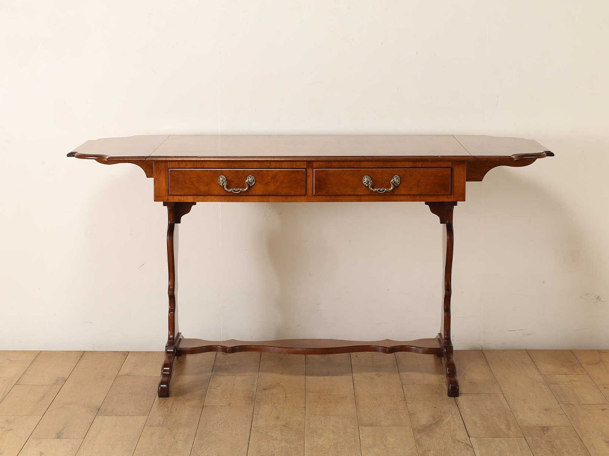 Lloyd's Antiques Real Antique 
Flap Top Side Table / ロイズ・アンティークス 英国アンティーク家具
フラップトップ サイドテーブル （デスク・机 > デスク・パソコンデスク・袖机） 4