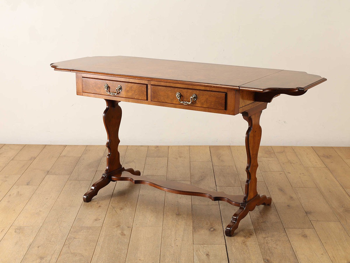 Lloyd's Antiques Real Antique 
Flap Top Side Table / ロイズ・アンティークス 英国アンティーク家具
フラップトップ サイドテーブル （デスク・机 > デスク・パソコンデスク・袖机） 3