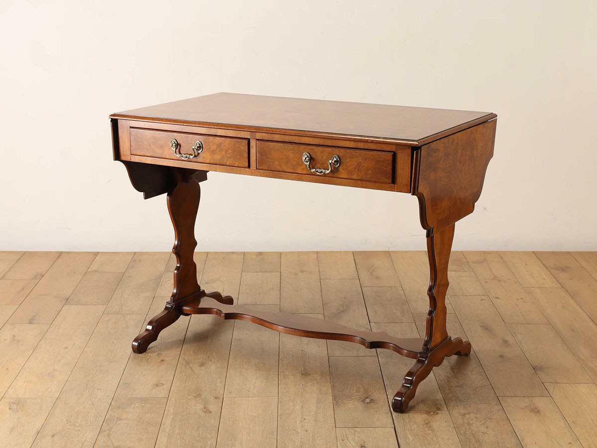 Lloyd's Antiques Real Antique 
Flap Top Side Table / ロイズ・アンティークス 英国アンティーク家具
フラップトップ サイドテーブル （デスク・机 > デスク・パソコンデスク・袖机） 7