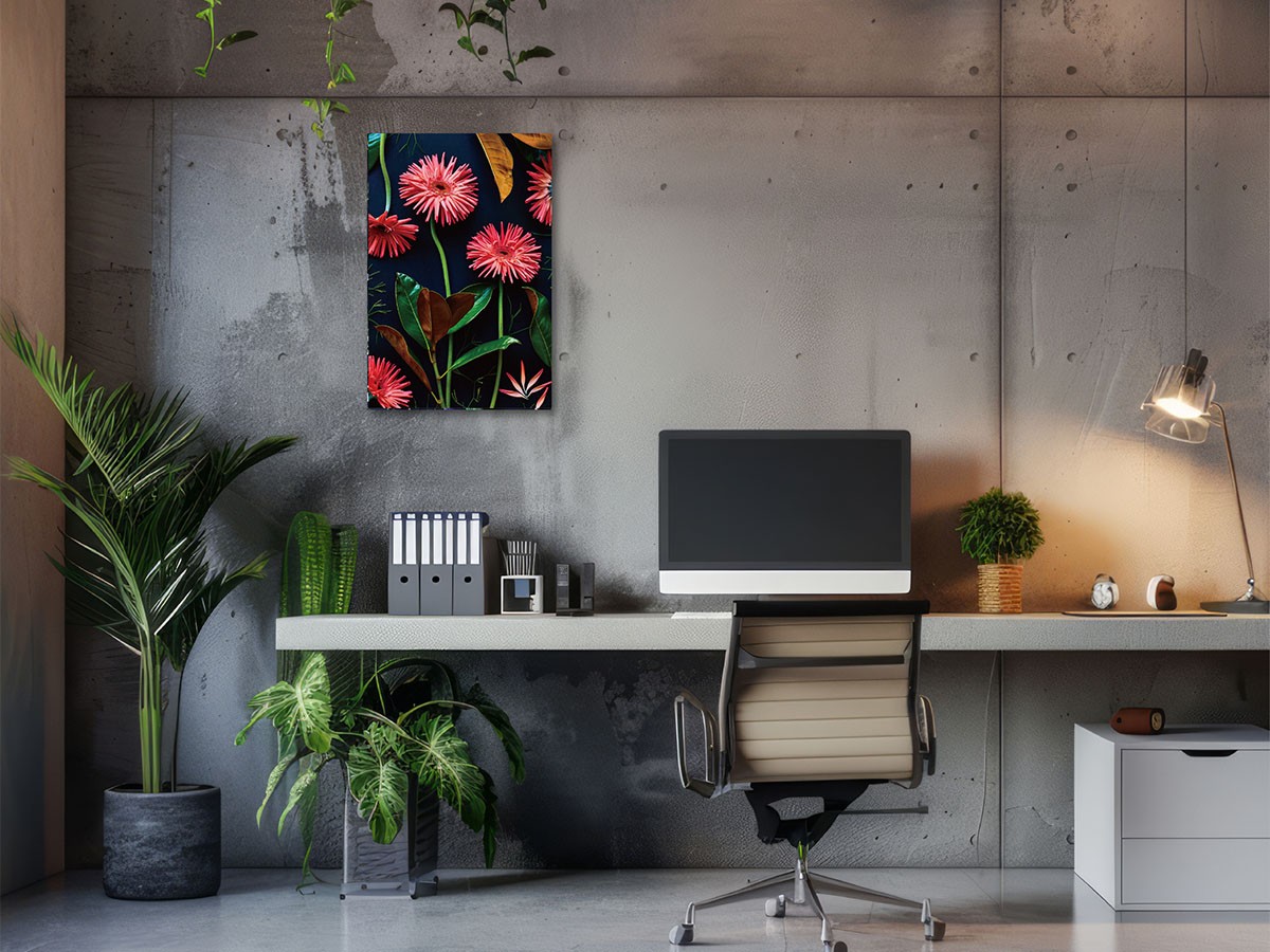 YOKO Takeuchi Botanic Daisy / ヨウコ タケウチ ボタニック デイジー レクタングルL （アート・オブジェ > フォトパネル・フォトアート） 2