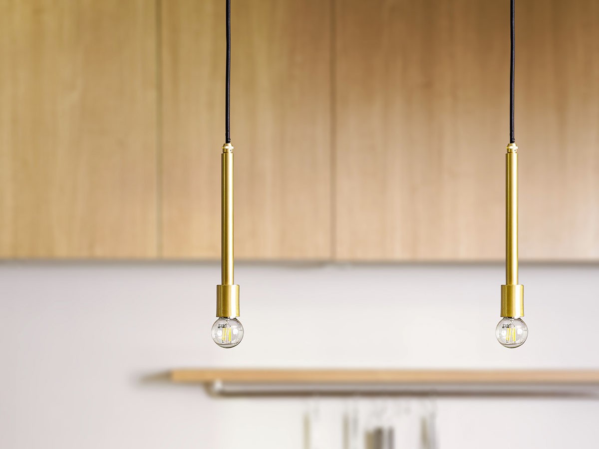 TIMELESS COMFORT BRASS PILLAR 1 PENDANT LAMP / タイムレス