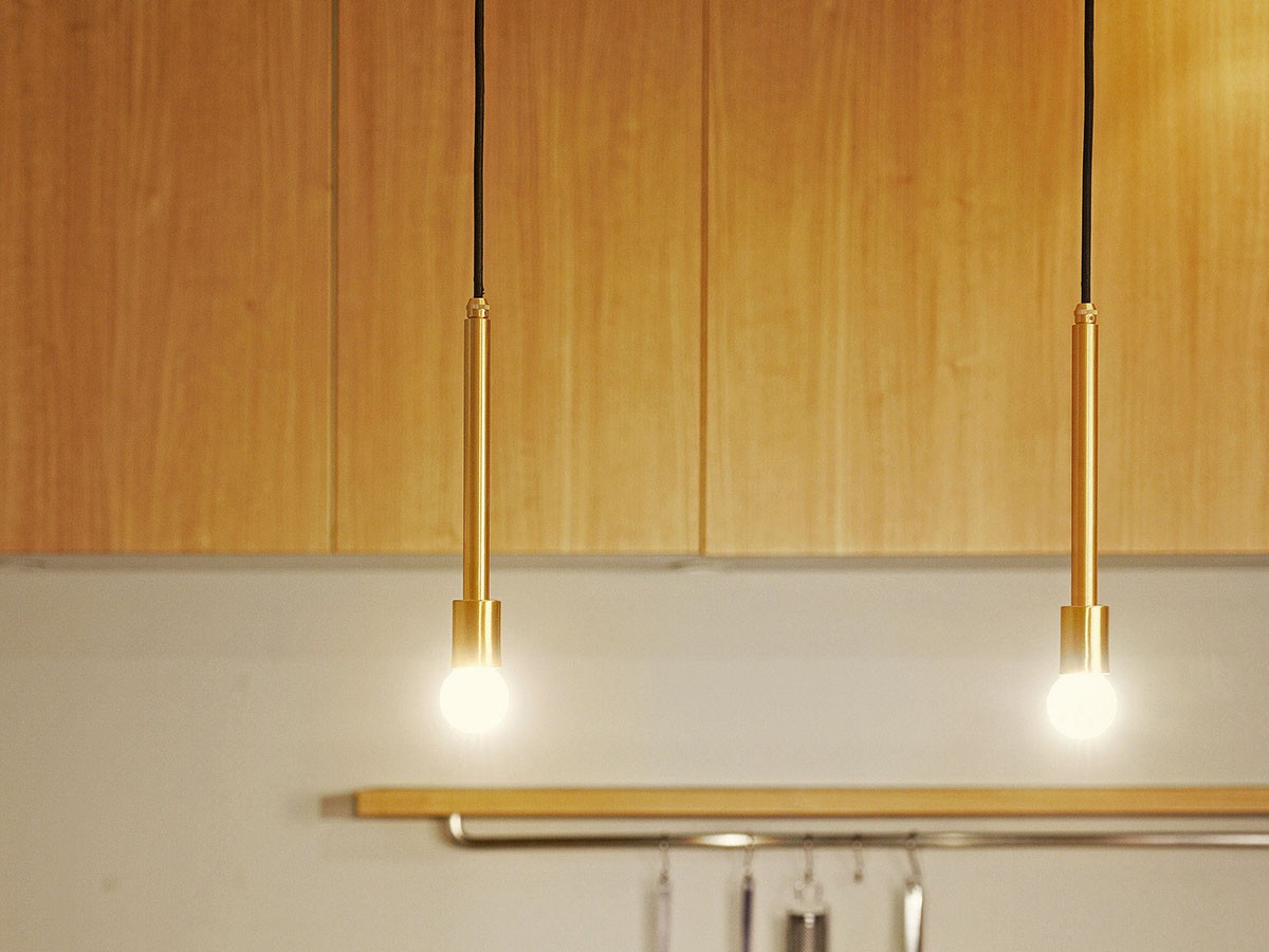 TIMELESS COMFORT BRASS PILLAR 1 PENDANT LAMP / タイムレス