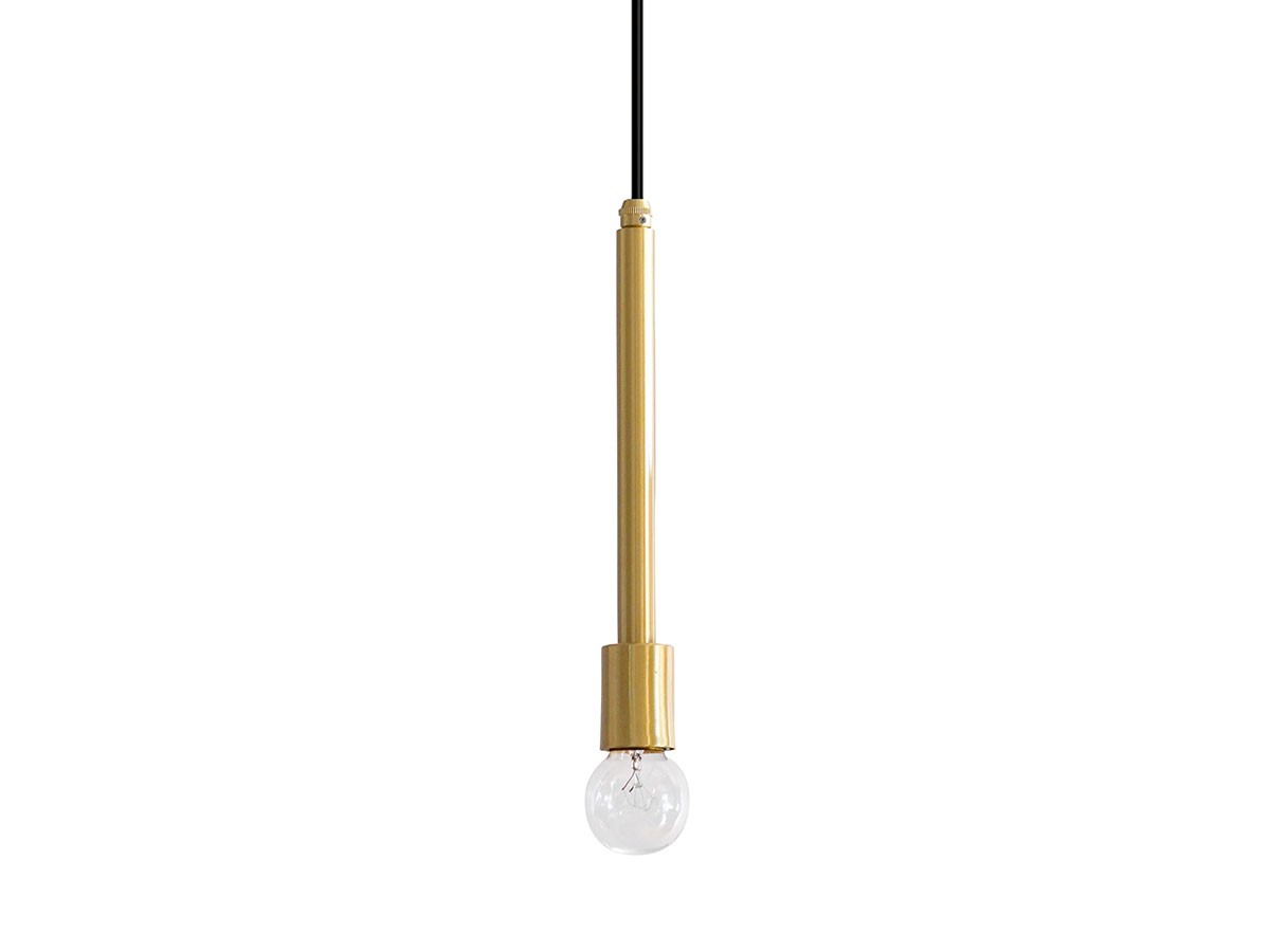 TIMELESS COMFORT BRASS PILLAR 1 PENDANT LAMP / タイムレスコンフォート ブラスピラー 1灯  ペンダントランプ