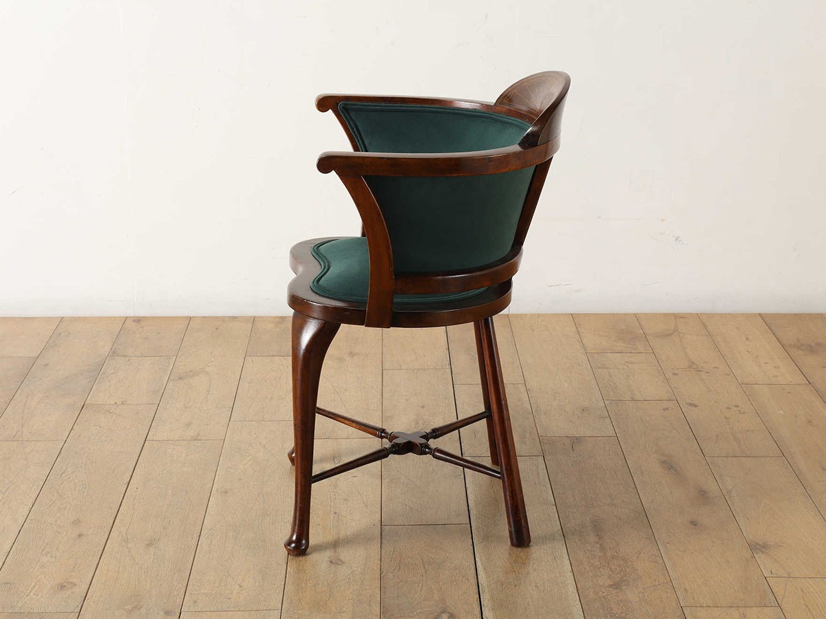 Lloyd's Antiques Real Antique 
Kidney Armchair / ロイズ・アンティークス 英国アンティーク家具
キドニーアームチェア （チェア・椅子 > ダイニングチェア） 6