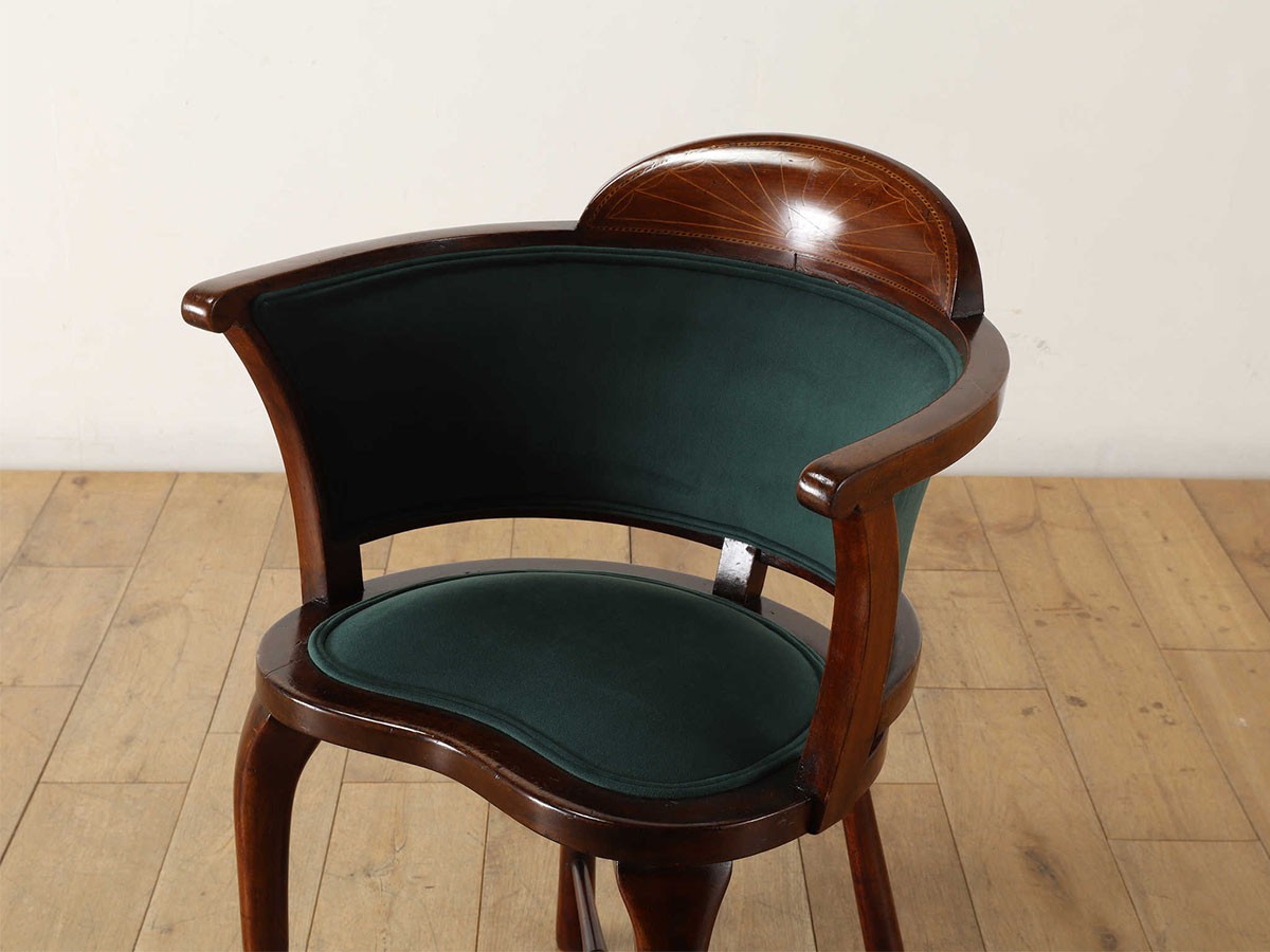 Lloyd's Antiques Real Antique 
Kidney Armchair / ロイズ・アンティークス 英国アンティーク家具
キドニーアームチェア （チェア・椅子 > ダイニングチェア） 9