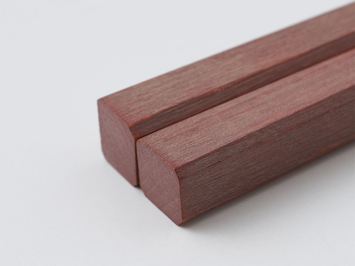 KIKIME chikuzen / キキメ 京竹箸  24cm 2膳セット（チャコール / ピンクブラウン） （食器・テーブルウェア > カトラリー） 18