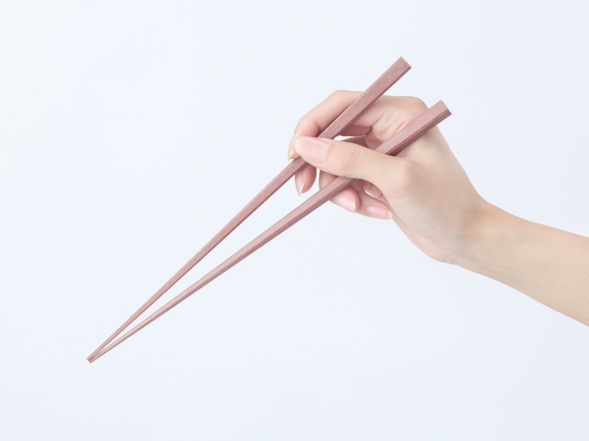 KIKIME chikuzen / キキメ 京竹箸  24cm 2膳セット（チャコール / ピンクブラウン） （食器・テーブルウェア > カトラリー） 10