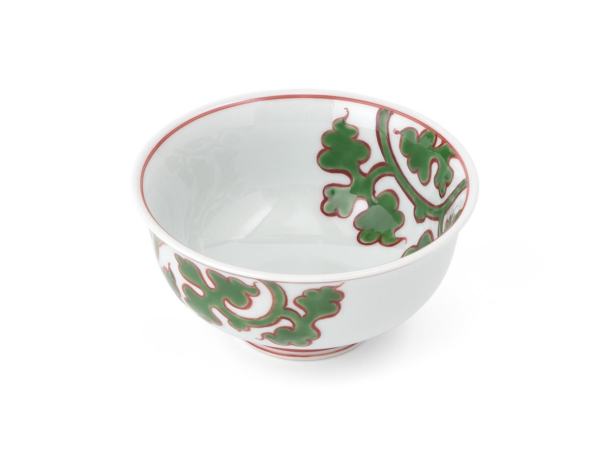 源右衛門窯 緑彩唐草文 飯碗 / げんえもんがま 緑彩唐草文 飯碗 （食器・テーブルウェア > お椀・ボウル） 2