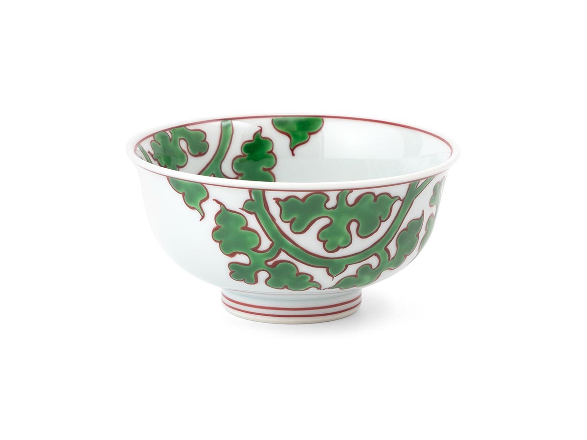 源右衛門窯 緑彩唐草文 飯碗 / げんえもんがま 緑彩唐草文 飯碗 （食器・テーブルウェア > お椀・ボウル） 2