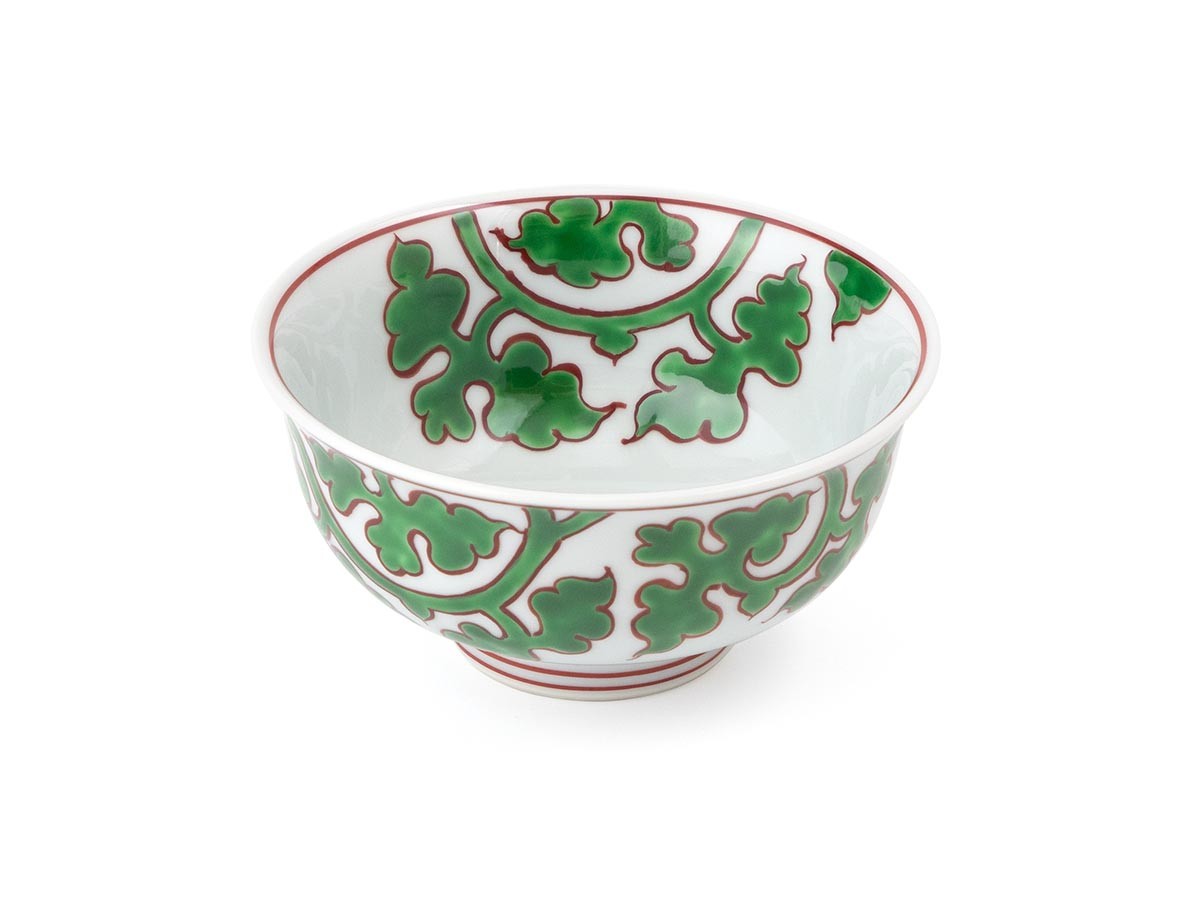 源右衛門窯 緑彩唐草文 飯碗 / げんえもんがま 緑彩唐草文 飯碗 （食器・テーブルウェア > お椀・ボウル） 6