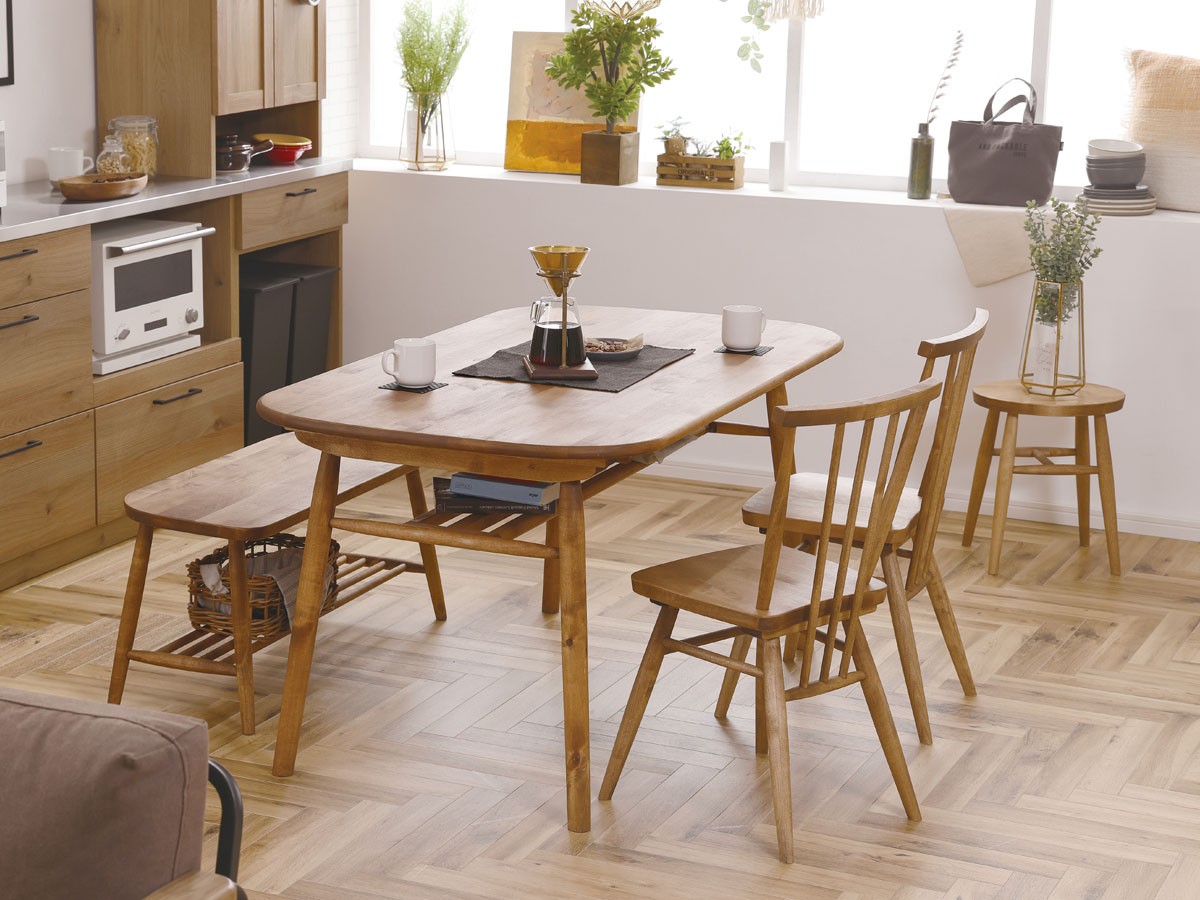 ANEMONE DINING CHAIR / アネモネ ダイニングチェア バーチ（ナチュラル） （チェア・椅子 > ダイニングチェア） 7