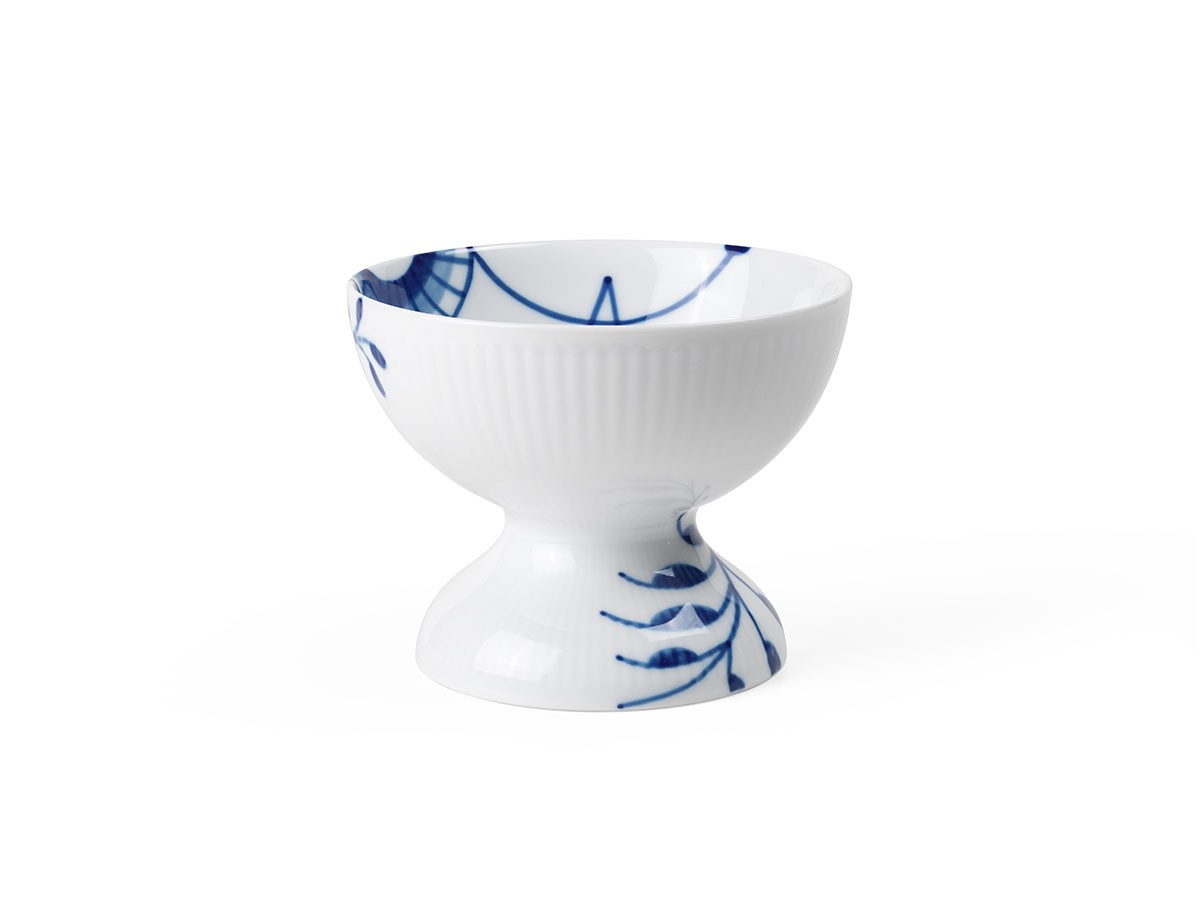 Blue Fluted Mega
Footed Bowl