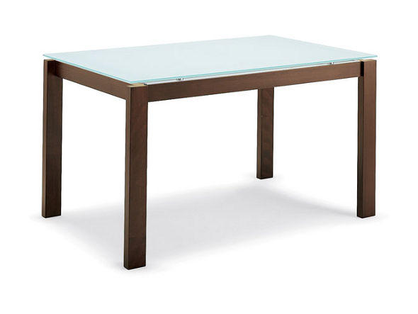 connubia BARON glass / コヌビア バロン-ガラス 伸長式テーブル（フロスト天板 × ヴェンゲ脚）
CB / 4010-LV 130 P128 GN （テーブル > ダイニングテーブル） 1