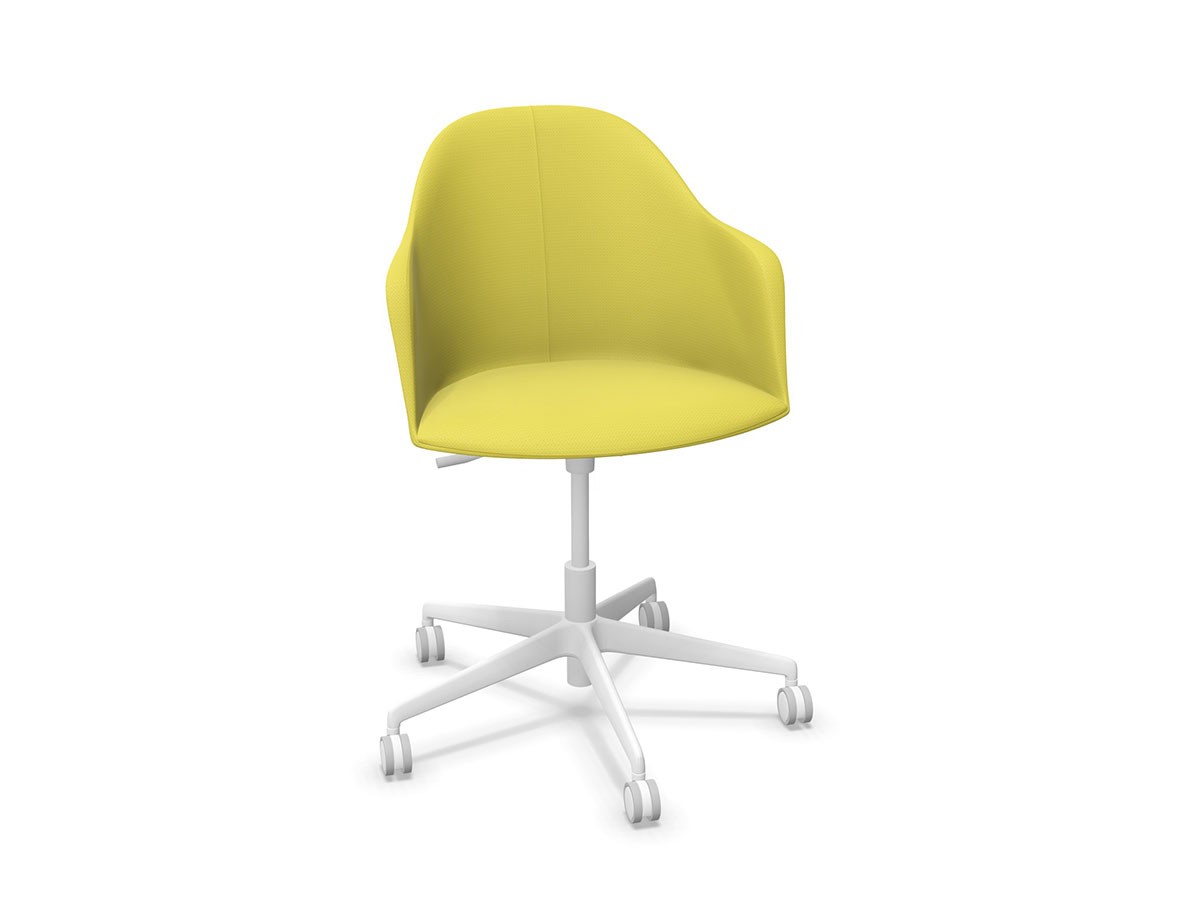 arper Cila Go Arm Chair / アルペール シーラゴー アームチェア 張り込み仕上 5スターベース （チェア・椅子 > オフィスチェア・デスクチェア） 1