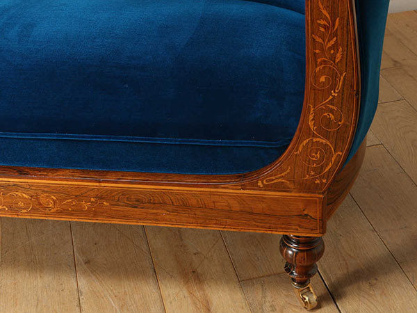 Lloyd's Antiques Real Antique 
Chaise Lounge / ロイズ・アンティークス フランスアンティーク家具
シェーズロング （ソファ > 片肘ソファ・シェーズロング） 9