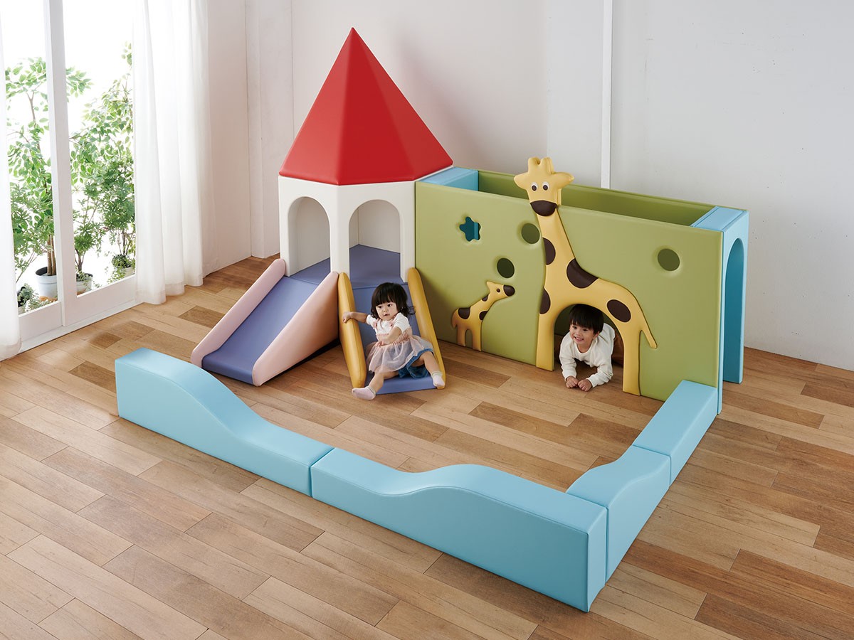 Hagu キリンパネルセット / ハグ キリンパネルセット サークル付 （キッズ家具・ベビー用品 > キッズスペース） 2