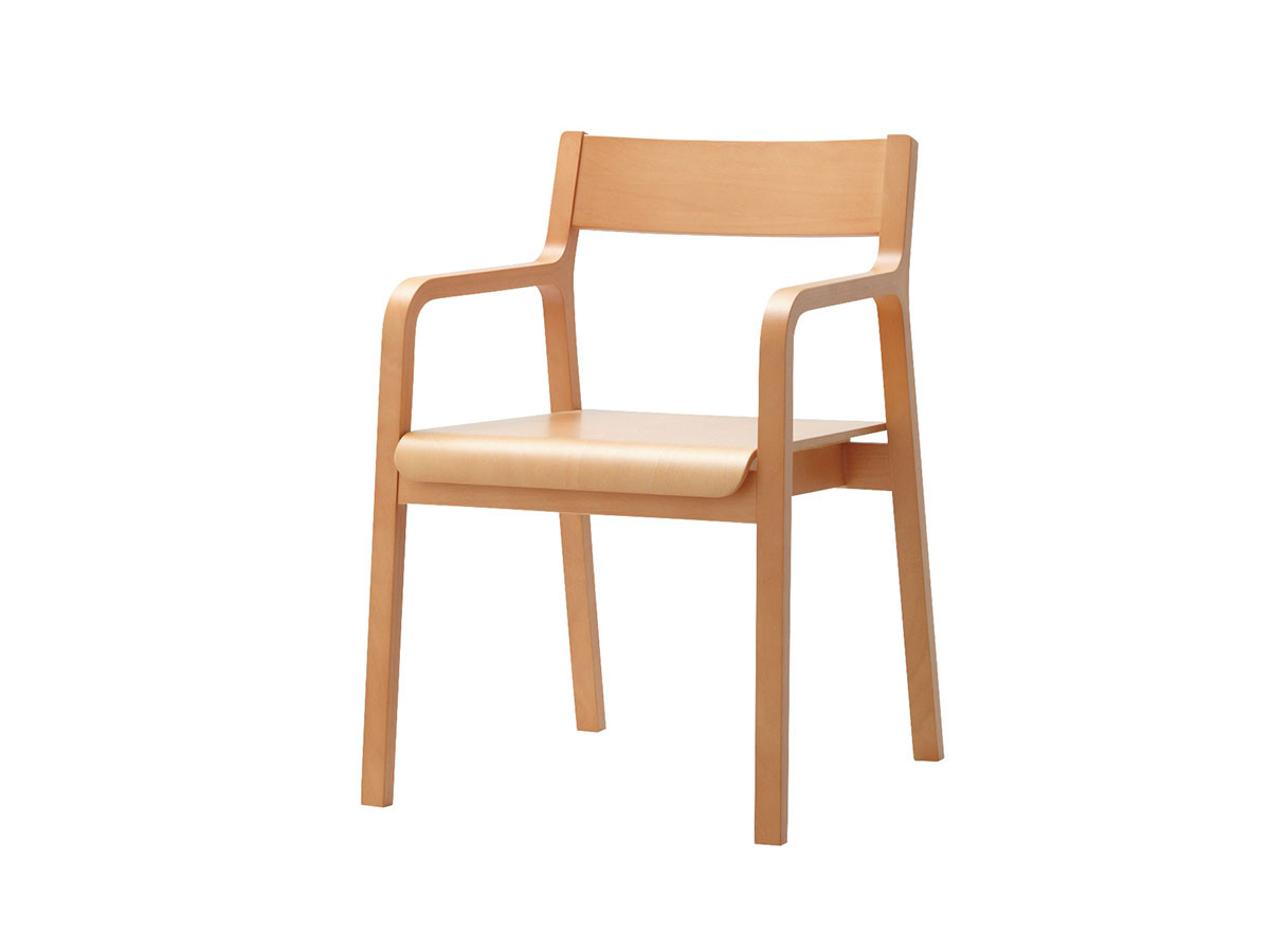 ARM CHAIR / アームチェア 板座 f18476 （チェア・椅子 > ダイニングチェア） 1