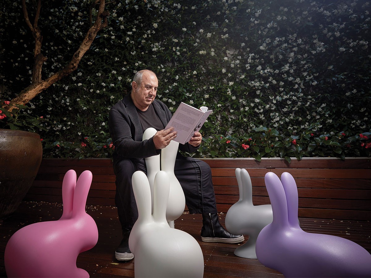 Qeeboo Rabbit Chair Baby / キーブー ラビットチェア ベビー （ガーデンファニチャー・屋外家具 > ガーデンチェア・アウトドアチェア） 11