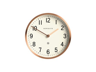 豊富な国産NEWGATE / ニューゲート 壁掛け時計 グロスブラック 直径30cm アナログ