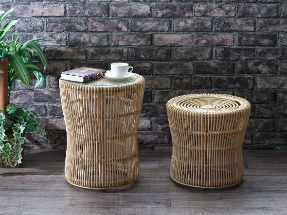 Rattan Stool / ラタン スツール e45015 （チェア・椅子 > スツール） 5